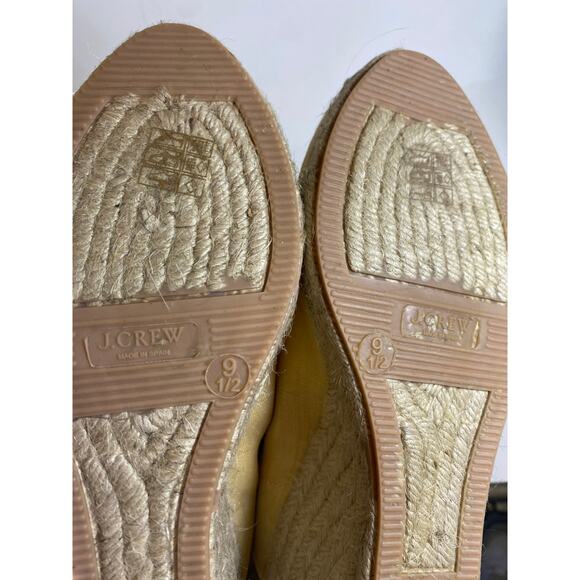 J. Crew Seville Wedge Espadrillo Ballet Wedge 9.5W NWT - Picture 8 of 10